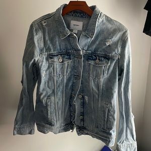 Old Navy Destroyed Denim Jacket